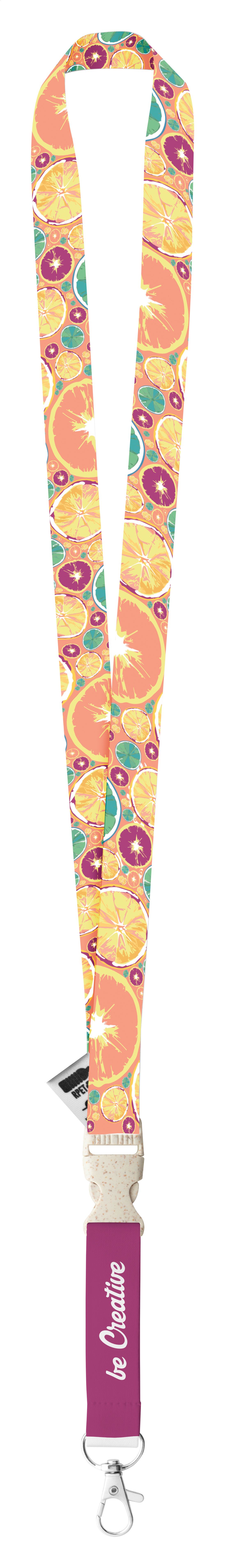 Subyard C Eco. lanyard personalizzabile con stampa in sublimazione