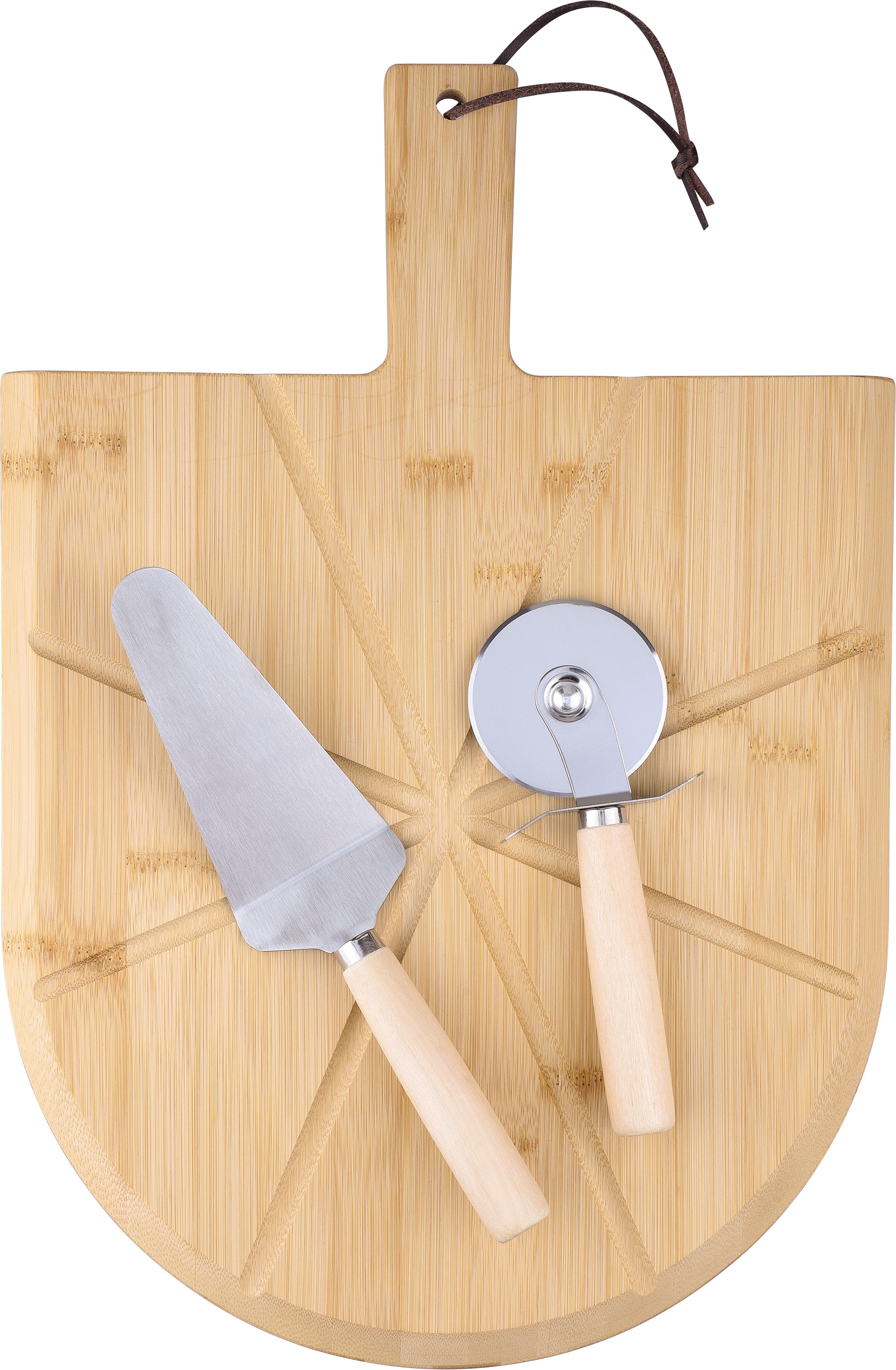 Tagliere per pizza in bambù Vale