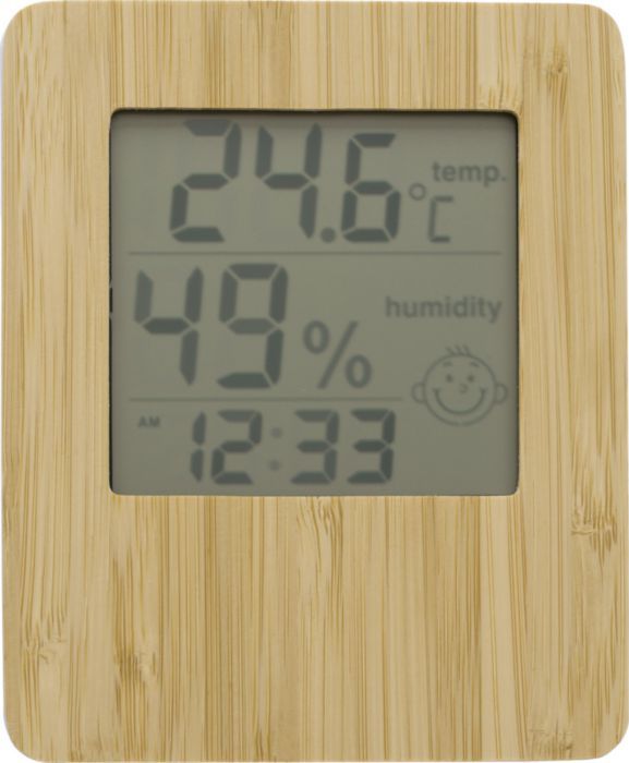Stazione meteorologica in bamboo e ABS Piper