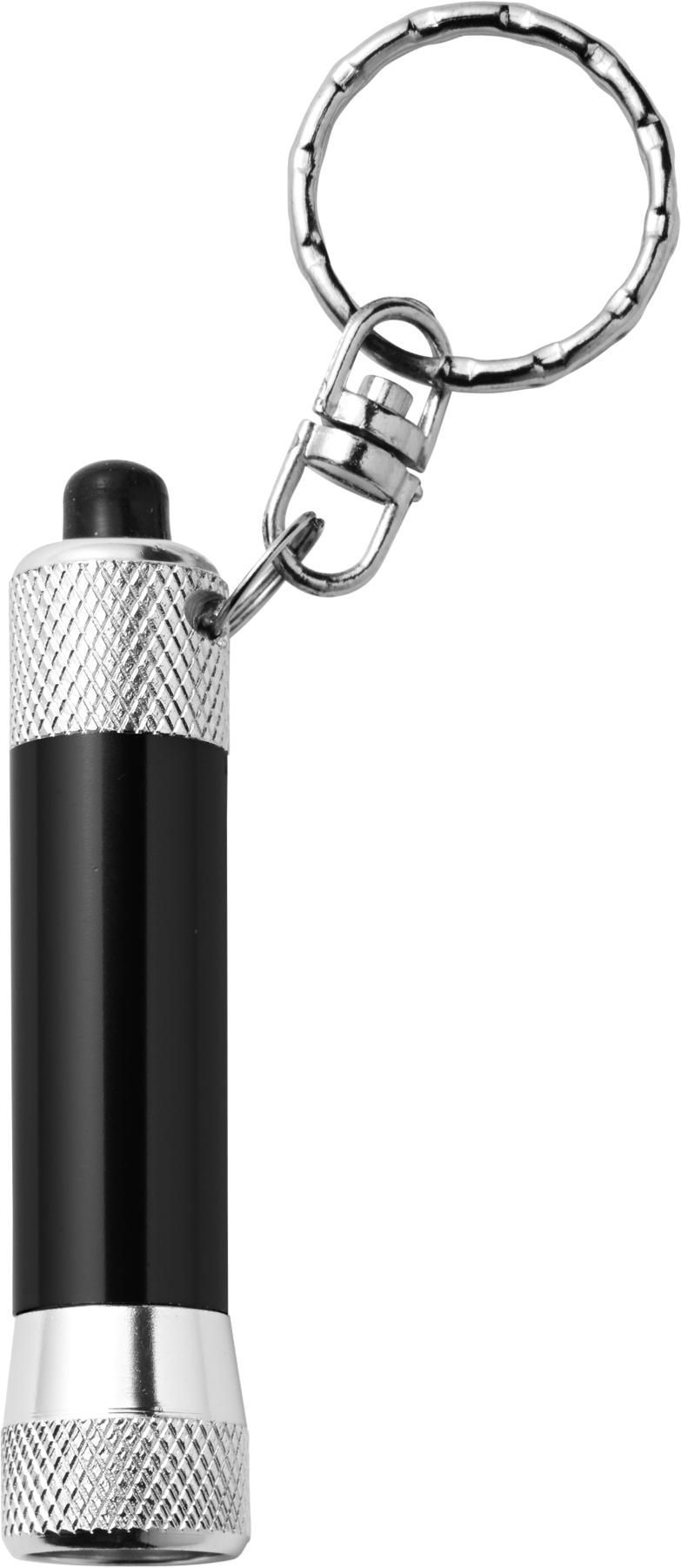 Portachiavi con luce Led, in alluminio Audrey