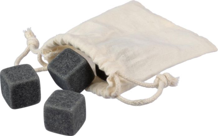 Set di 4 cubetti in pietra naturale riutilizzabili Jens