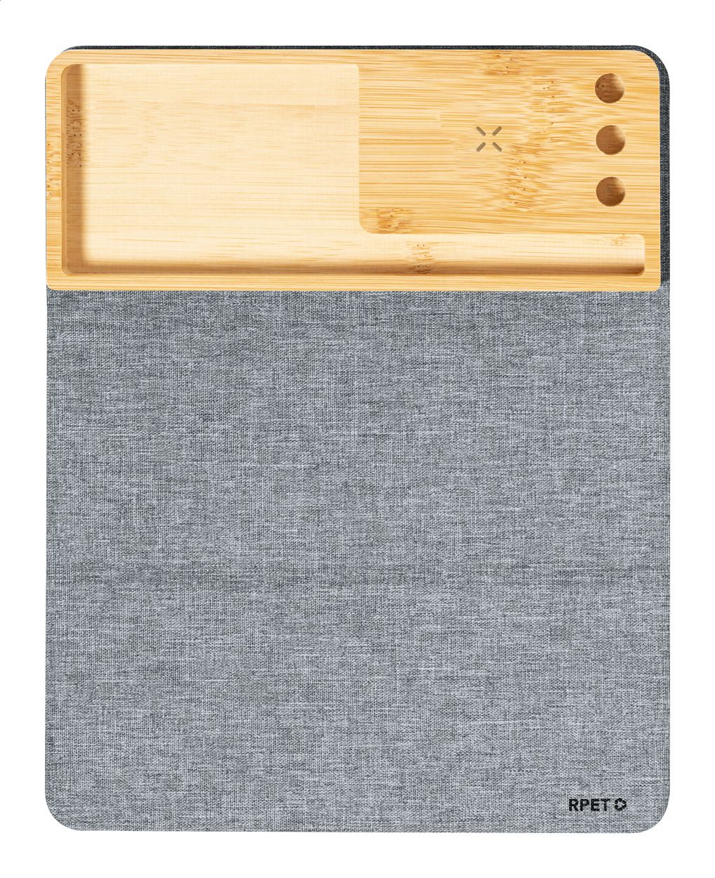 Atrova. Tappetino mouse con caricatore wireless