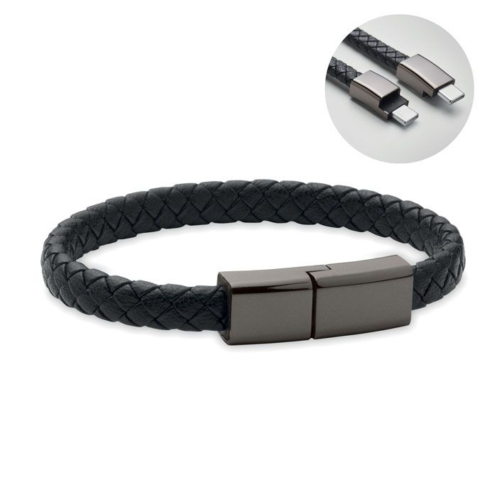 FAULETI CHARGE. Bracciale con cavetto tipo-C