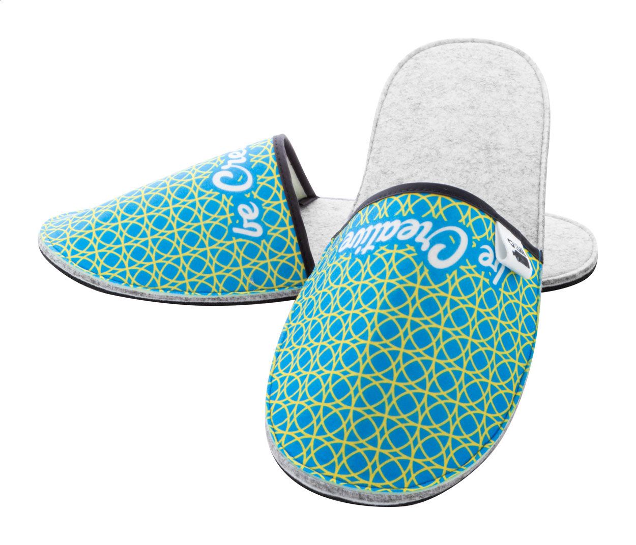 CreaFelt Slip. Pantofole personalizzabili in RPET