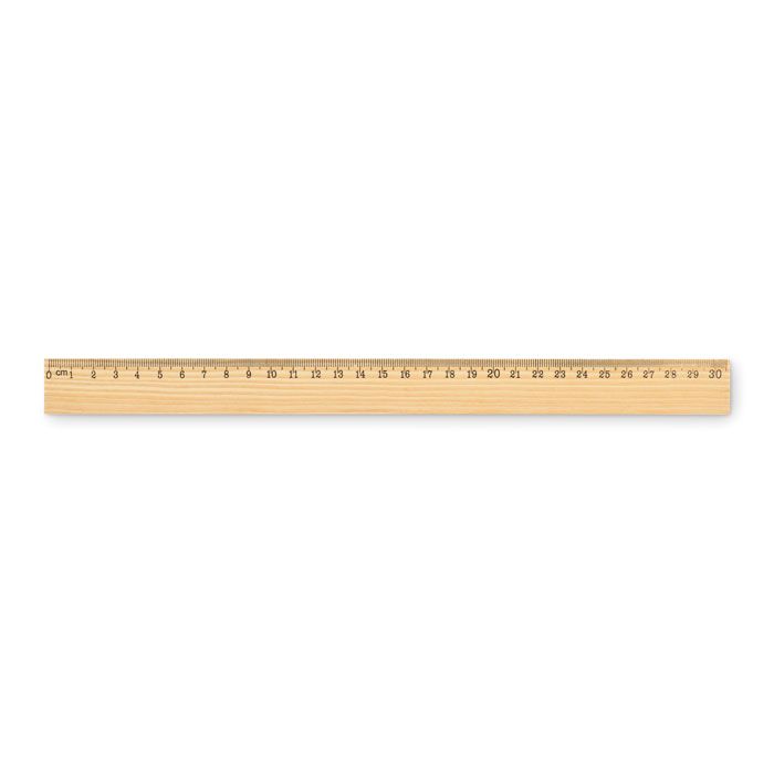 RULER30. Righello in legno 30 cm