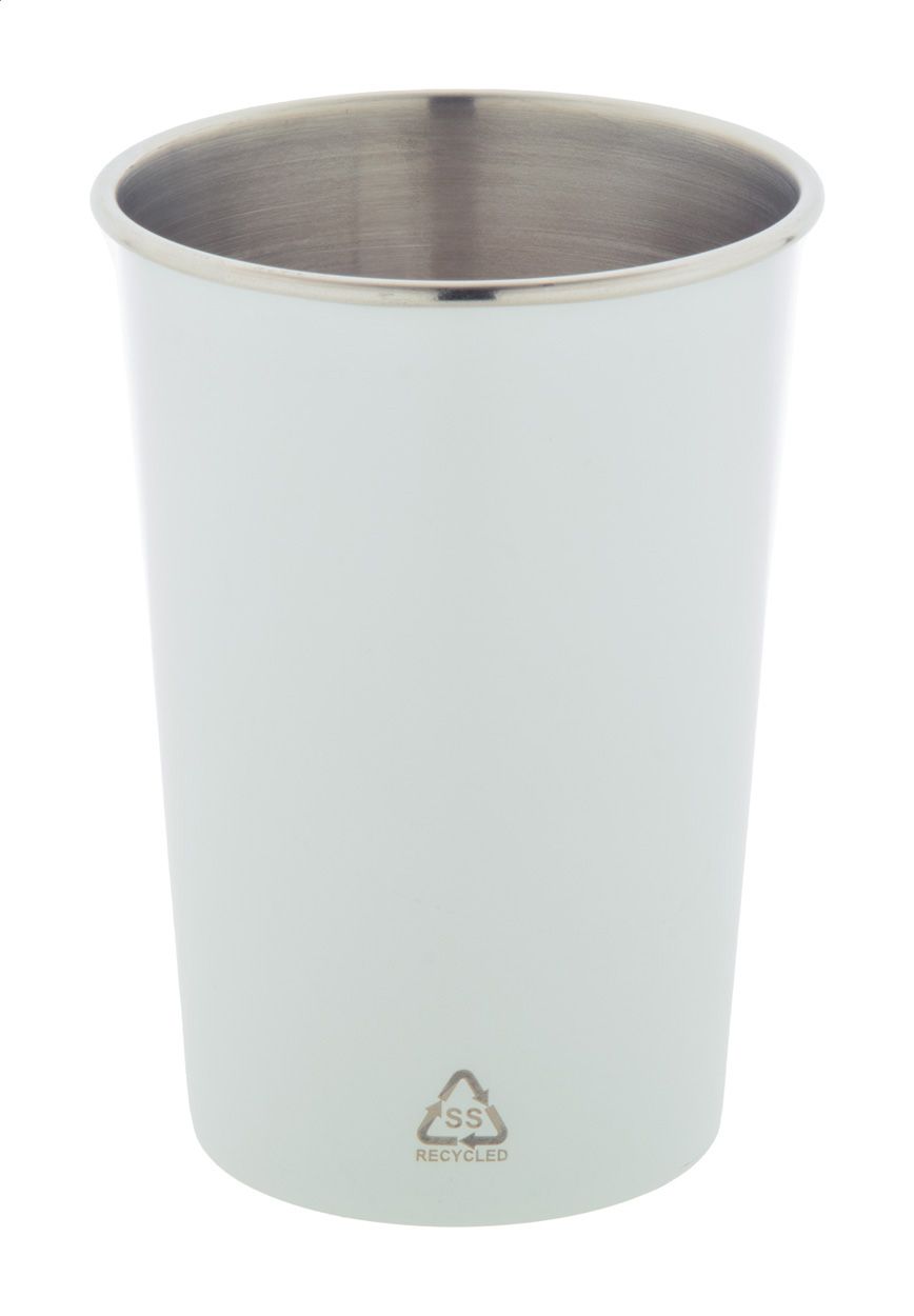 Redisha. Tazza bicchiere in acciaio