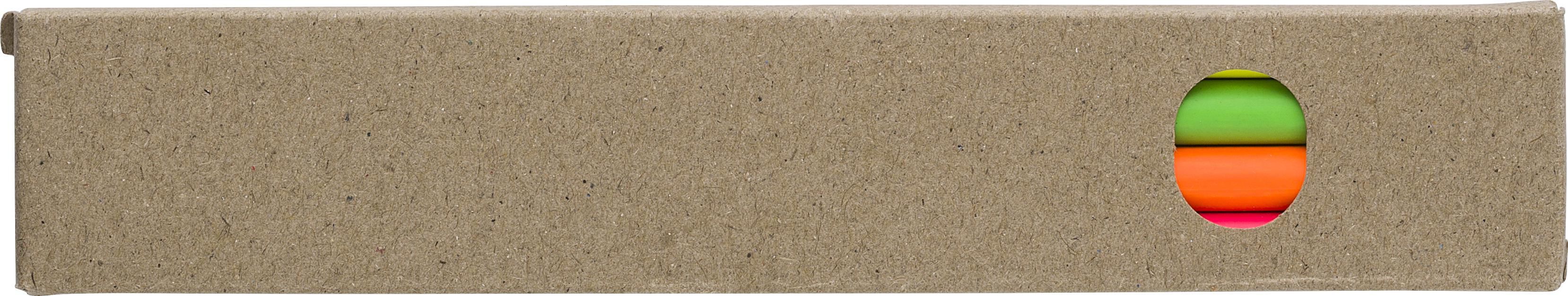 Set matite evidenziatori in legno Kaden