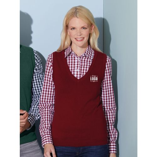 Ladies' V-Neck Pullover