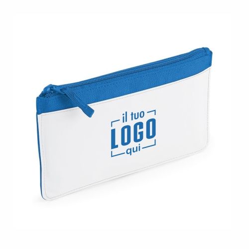 Astuccio in poliestere 300D/600D sublimabile con zip 21x12 cm | Personalizzato
