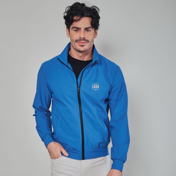 Giubbino Idrorepellente da Uomo in Nylon non Imbottito con Protezione UPF 50 Personalizzato Perfetto per Tempo Libero-Cannes