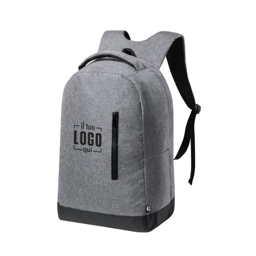 Zaino in RPET Personalizzato Ideale da Viaggio e da Lavoro