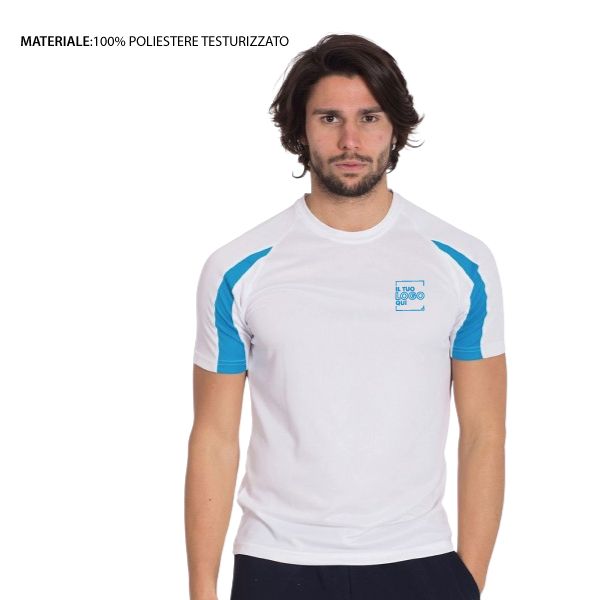 Maglietta Ideale per lo Sport Tessuto Leggero Personalizzata -  Starworld
