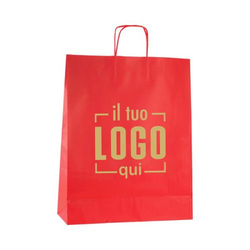 Busta in carta colorata 40x50x15 cm Personalizzata