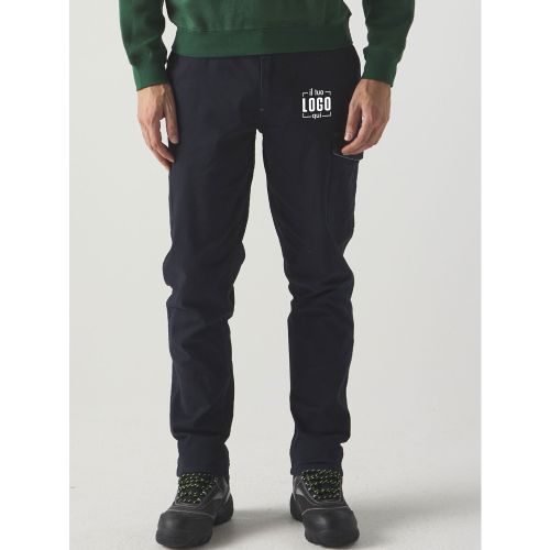 Pantalone Uomo Multitasche Elasticizzato, Resistente e Funzionale Personalizzato