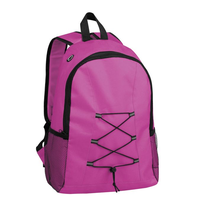 Zaino in Poliestere con Porta Auricolari e Tasche Laterali Personalizzato-HIKING
