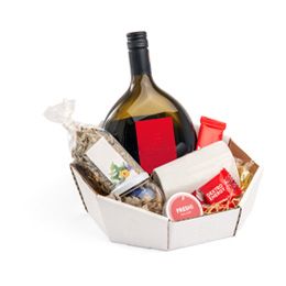 Cesti regalo ottagonali, stampabili