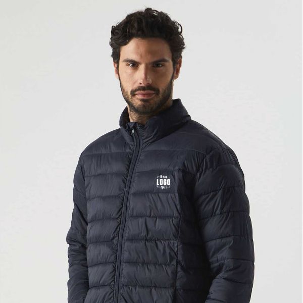 Piumino Uomo Leggero in Nylon e Imbottitura Poliestere, Full Zip Personalizzato Perfetto come Capo Promozionale Aziendale-Sierra