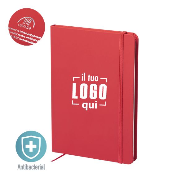 Block Notes A5 Antibatterico 15x21Personalizzato Ideale come Gadget Promozionale