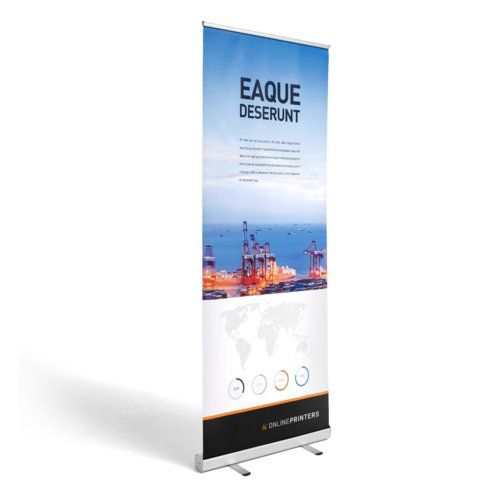 Roll-up Starter 85x200 cm | Display Promozionale Economico per Interni