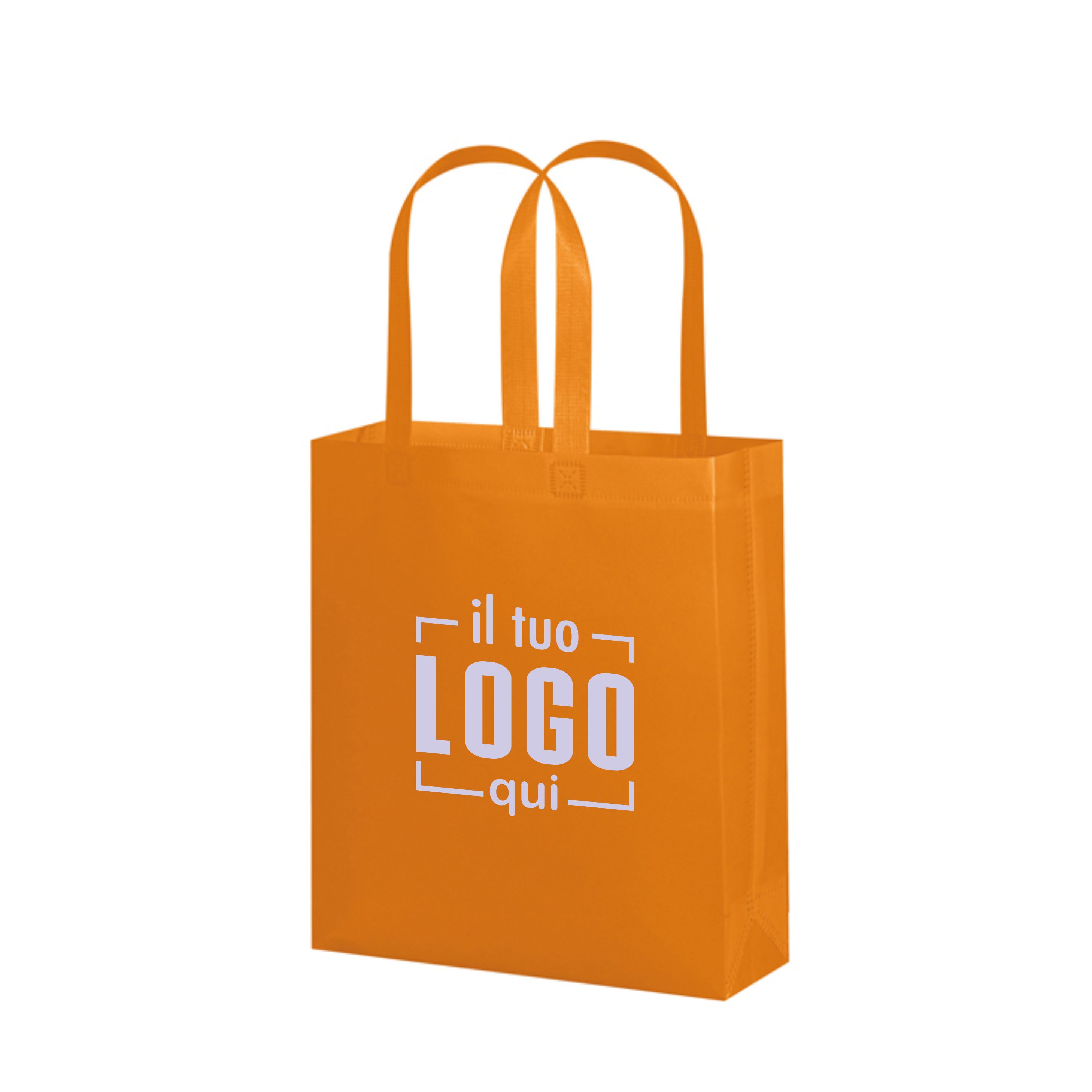 Borsa Shopping TNT Laminato 26x32 Personalizzata Ideale come Gadget Promozionale
