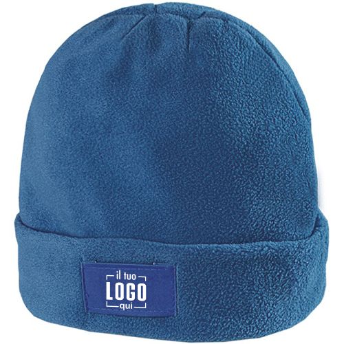 Cappellino in Pile Personalizzato Ideale per Tempo Libero o come Gadget Promozionale
