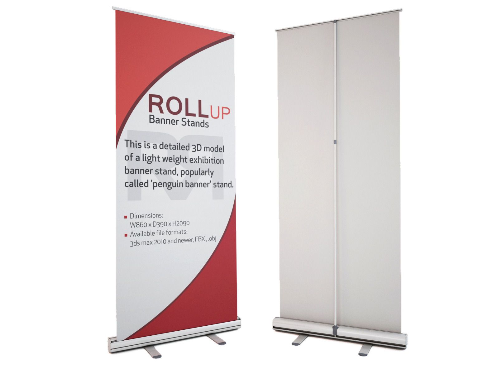 Roll-Up Basic, sistema incl. stampa