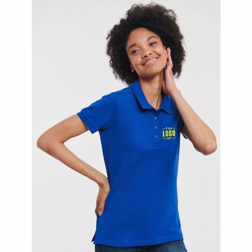 Polo Manica Corta Cotone Taglio Sartoriale Personalizzata - Russell Europe