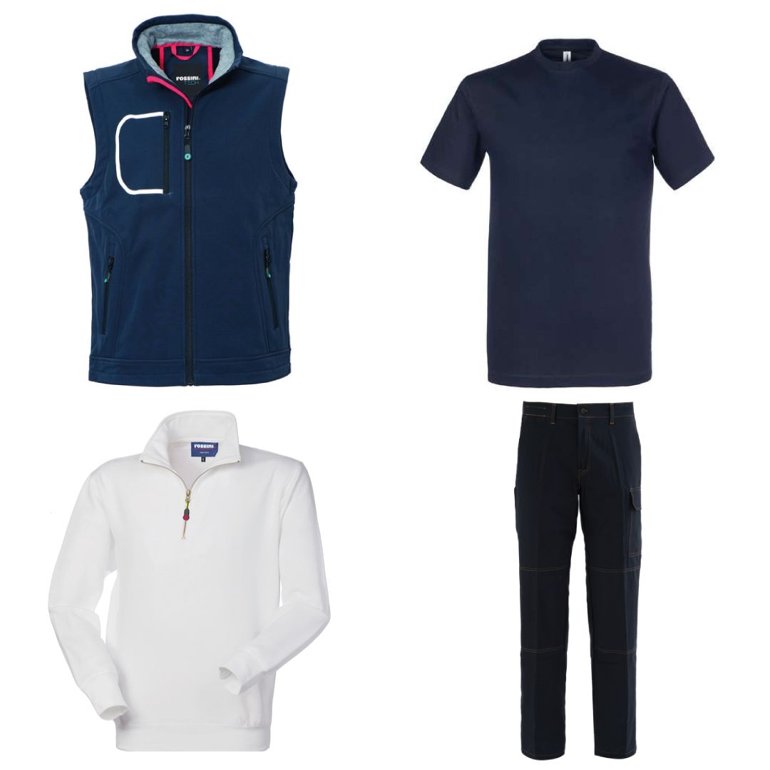 Kit Abbigliamento da Lavoro Personalizzato