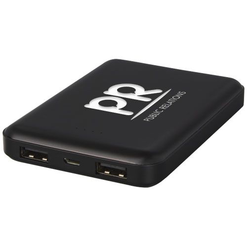 Power bank ultra sottile luminoso da 5000 mAh Gleam