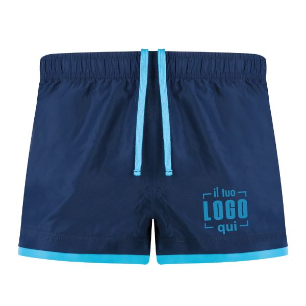 Costume Uomo Personalizzato Boxer Bicolore in Poliestere