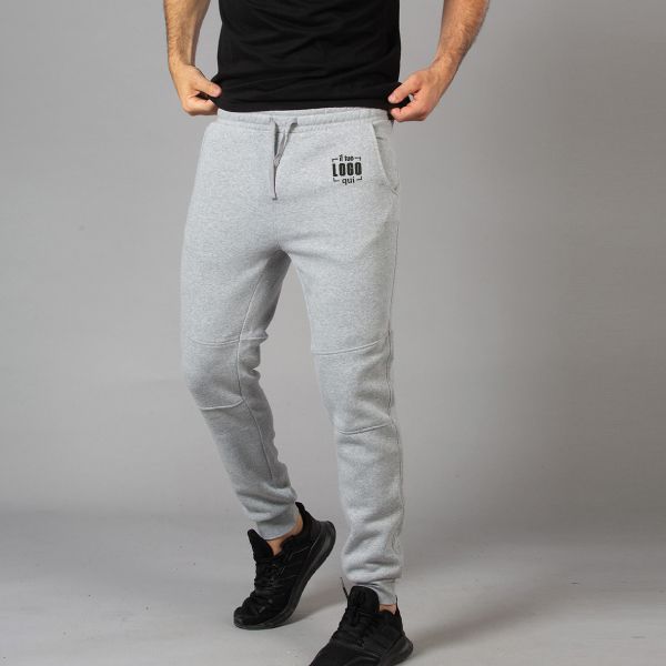 Pantalone in Felpa Cotone con Laccetti Stringivita Personalizzato Perfetto come Articolo Sportivo o da Lavoro-ORLANDO MAN