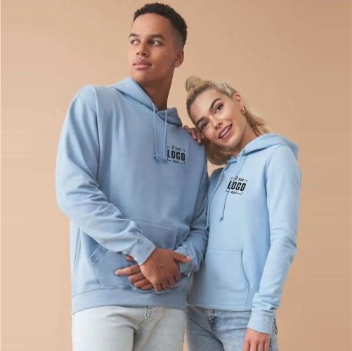 Felpa Unisex Cappuccio Cotone Personalizzata - Just Hoods by AWDis