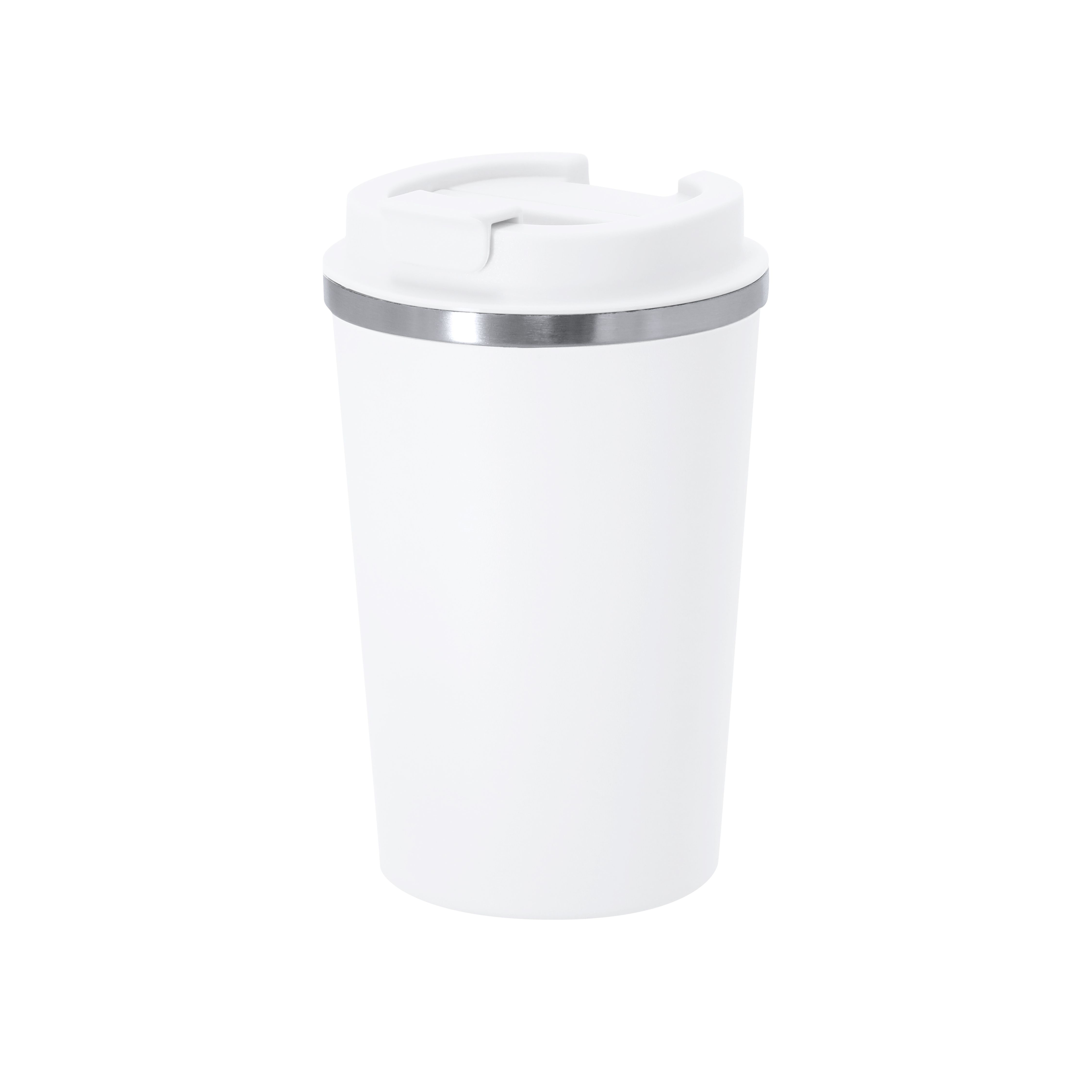 Bicchiere a Doppia Parete in Acciaio Inox da 350 ml Personalizzato, Perfetto per il Take Away