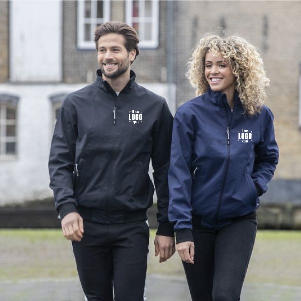 Bomber Leggero Unisex in Poliestere Laminato Anti Freddo e Vento Personalizzato Perfetto come Articolo Promozionale