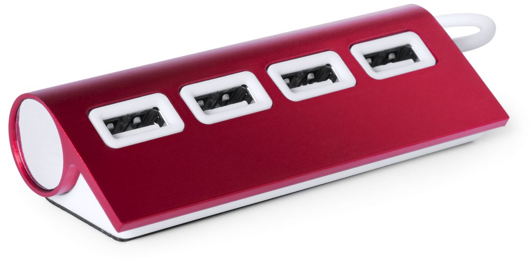 Dispositivo 4 Porte USB Personalizzato Ideale come Gadget Aziendale