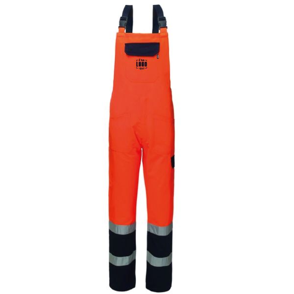 Salopette da Lavoro Alta Visibilità Taglio Moderno Cotone e Poliestere Personalizzata - Rossini