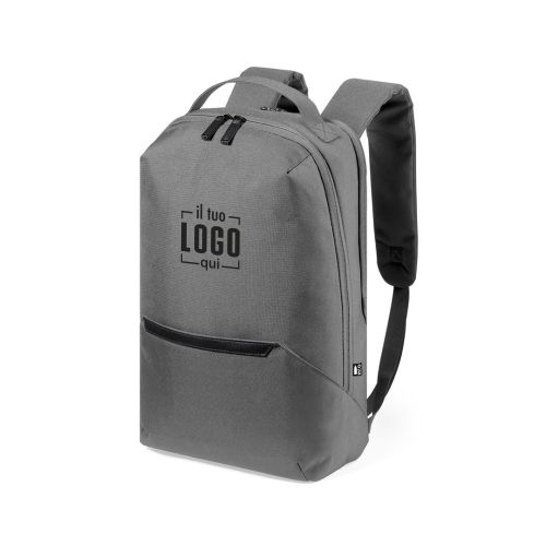 Zaino in Resistente Poliestere RPET Personalizzato