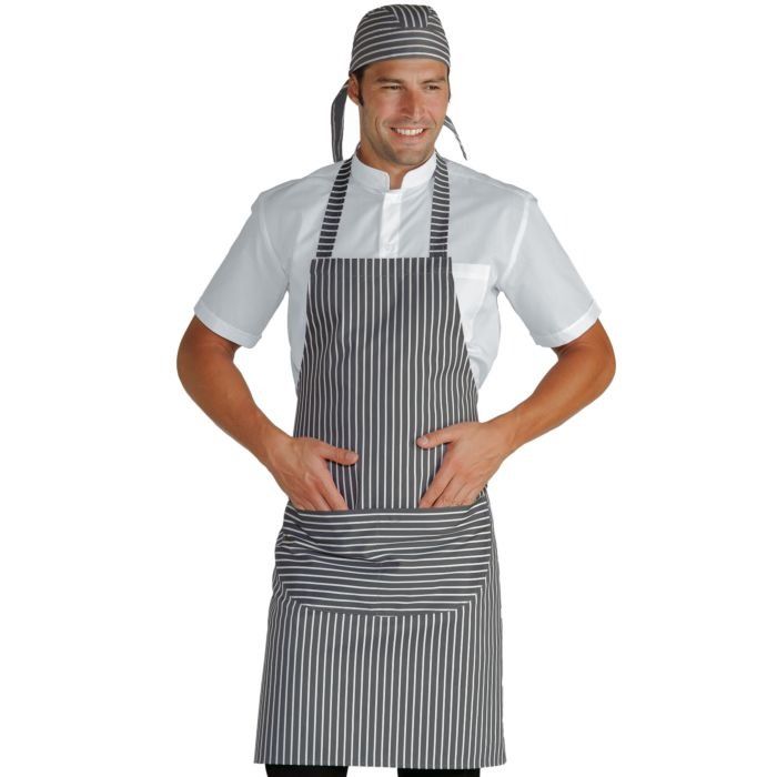 Grembiule con Pettorina 70x90 Londra 12 Con Tascone Centrale | Personalizzato