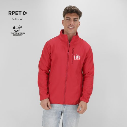 Giacca Impermeabile e Traspirante in Soft Shell e Micropile Riciclati Personalizzati Personalizzata Ideale come Capo Promozionale-MOLTER