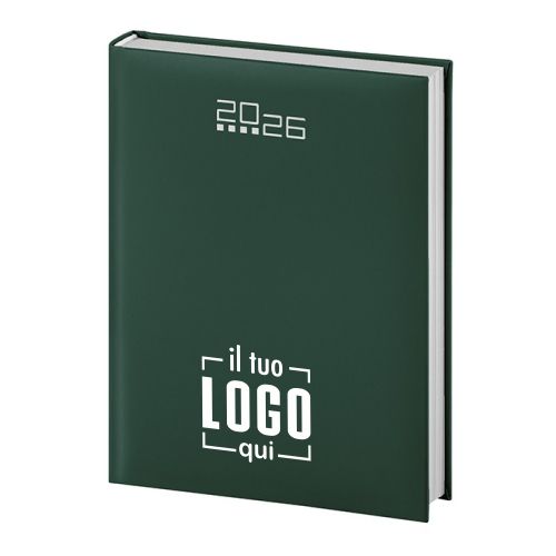 Agenda Giornaliera 404 Pagine S/D/S | Multilingue con Astuccio | Personalizzabile