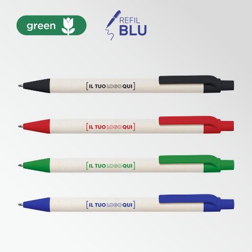 Biro ecologica in cartoni del latte riciclati | Personalizzata