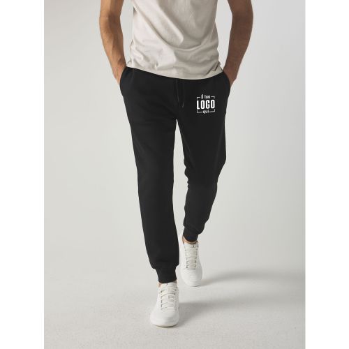 Pantaloni Felpati da Uomo in Cotone e Poliestere con Finiture di Qualità Personalizzati-JOGPANTS