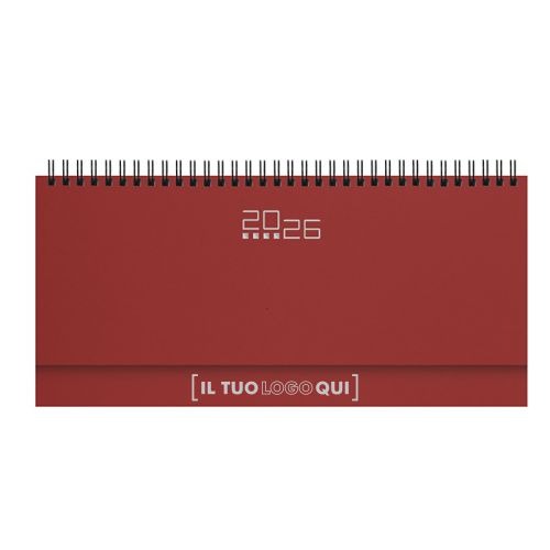 Planning Settimanale 128 Pagine Multilingue 30x14 cm | Personalizzato
