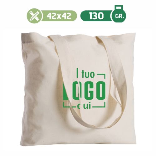 Maxi Borsa Shopping in Cotone Personalizzata e Capiente