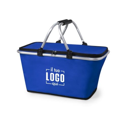 Cestello Termico 600D con Telaio Pieghevole e Manici EVA Personalizzato