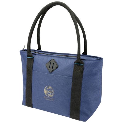 Tote bag termica per 12 lattine in PET riciclato certificato GRS REPREVE® Our Ocean™ - 11L