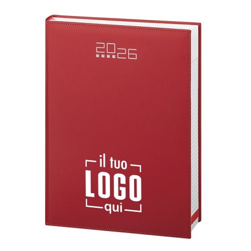 Agenda MAXI Giornaliera Personalizzata 2026 | Materiale Gommato