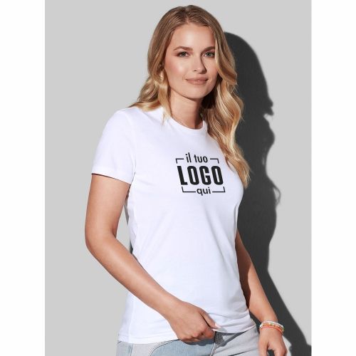T-Shirt Manica Corta Donna Personalizzata - Stedman