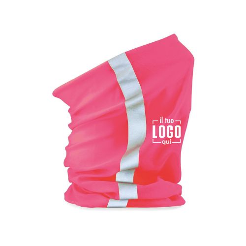 Scaldacollo ad Alta VisibilitÃ  Personalizzato Ideale per Lavori a Rischio, Sport