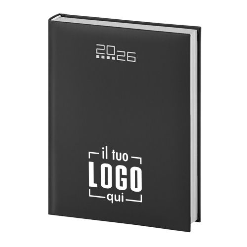 Agenda Giornaliera 324 Pagine S/D/A | Multilingue con Astuccio | Personalizzabile